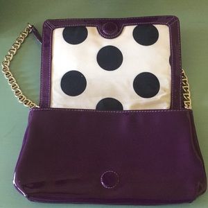 Kate Spade 🌷Bow Tie Patent Leather🌷mini purse